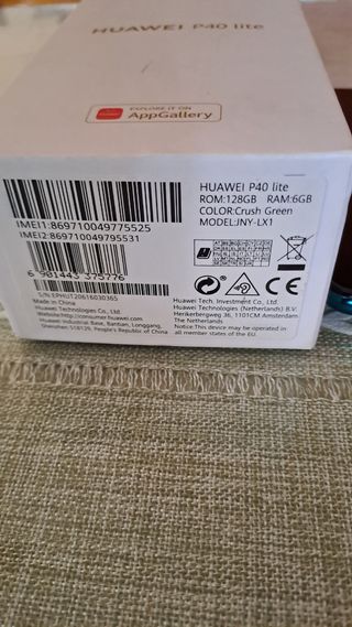 Huawei P40 Lite verde