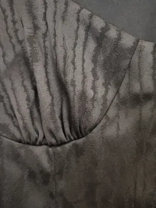 Crop top corset negro · Zara · S · Mujer (nuevo)