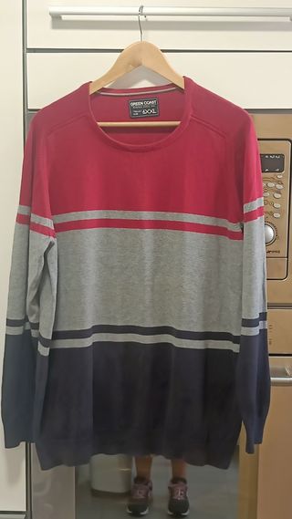 Jersey Green Coast 6XXL Rojo Gris