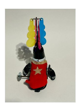 JUGUETE DE HOJALATA FOCA MALABARISTA