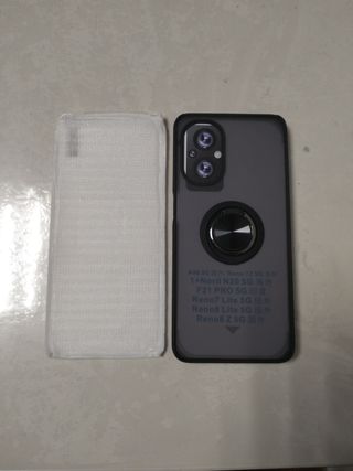 Custodia OPPO A96 5G + vetro temperato