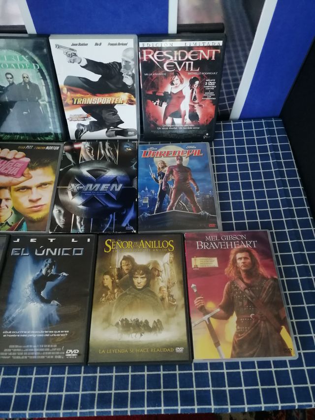 10 DVDS PELÍCULAS ORIGINALES