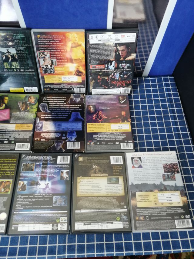 10 DVDS PELÍCULAS ORIGINALES
