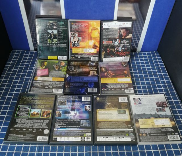 10 DVDS PELÍCULAS ORIGINALES