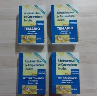 Temario y Tests Razonados Administrativos de CCLL