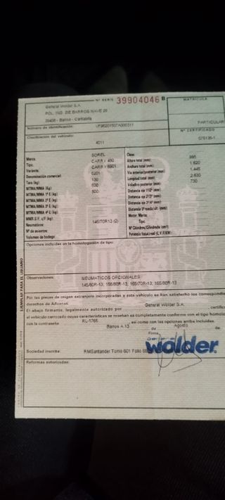 Remolque SOREL para coche con enganche