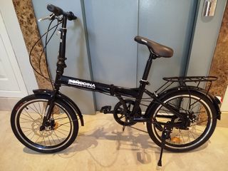 Bicicleta plegable 20" 7v