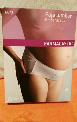 Faja lumbar embarazada FARMAELASTIC