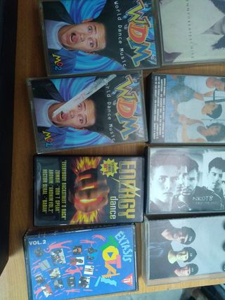 Cintas radiocasete vintage