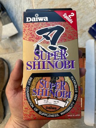 Daiwa Super Shinobi Línea Pesca X6 packs