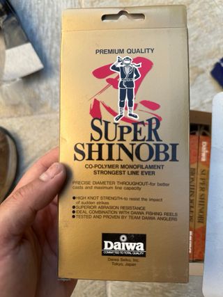 Daiwa Super Shinobi Línea Pesca X6 packs