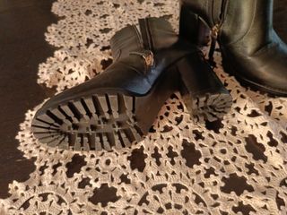 Botines Uterqüe piel negros