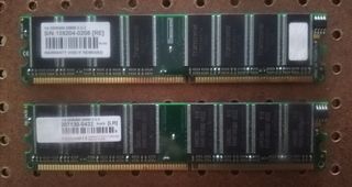 2x RAM Transcend 1GB DDR400 DIMM