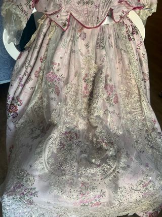 Vestido Fallera Mayor infantil niña: Talla 8-11 