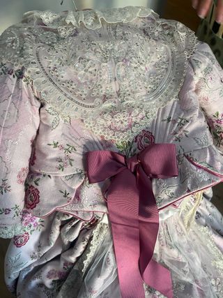 Vestido Fallera Mayor infantil niña: Talla 8-11 