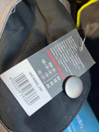 Peto trabajo gris-negro, talla 54