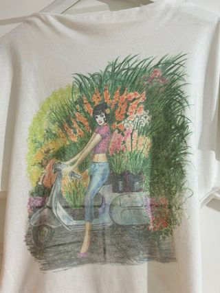 Camiseta Dolores Promesas blanca 