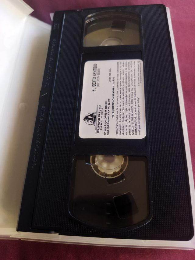 VHS El Sexto Sentido (The Sixth Sense)