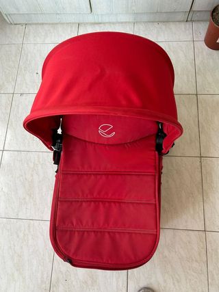 Carrito bebé JANE rojo - capazo