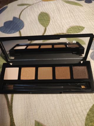 Paleta sombras ojos nude 5 tonos