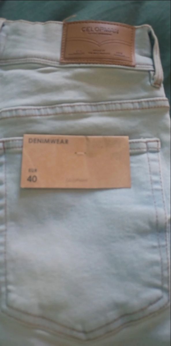 Pantalones vaqueros - Azul claro