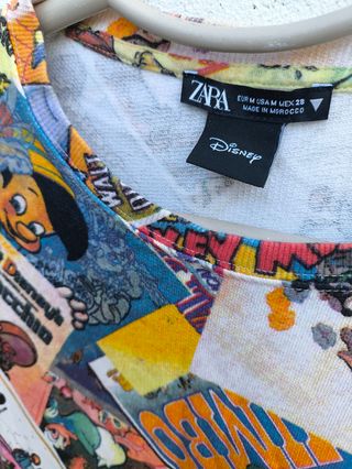 Camiseta Zara Disney Vintage