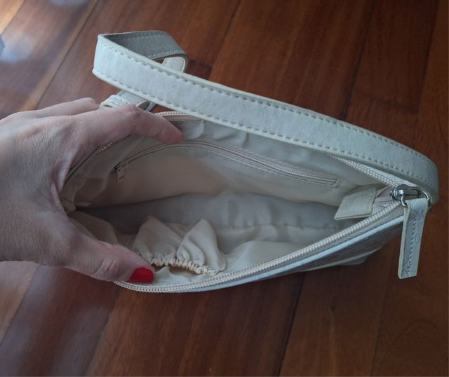 Bolso de hombro crudo