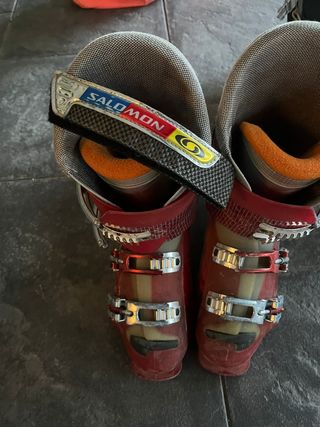 Botas Esquí K2 Wave rojas salomon