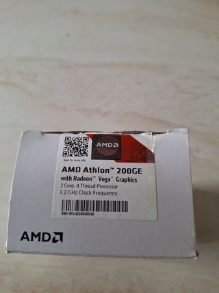 AMD Athlon 200GE con Radeon Vega Graphics