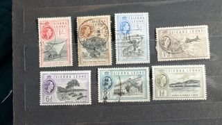 Colonie inglesi.Sierra Leone QEII