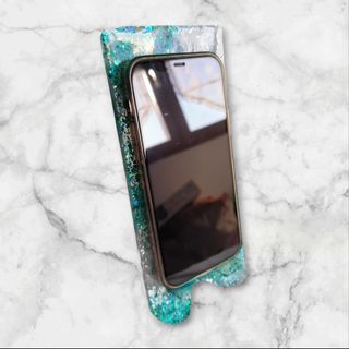 Supporto telefono resina glitter