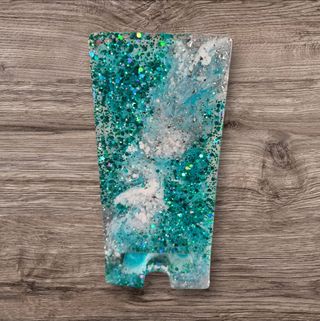 Supporto telefono resina glitter