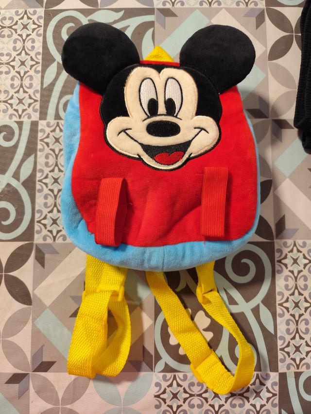 ZAINO TOPOLINO CON 4 STRUMENTI MUSICALI