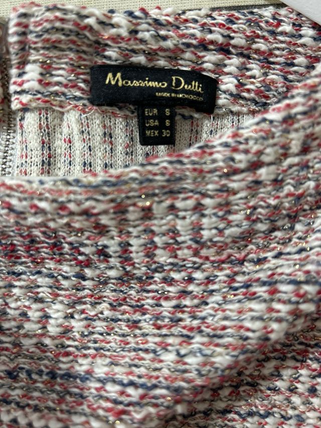 Vestido Massimo Dutti multicolor