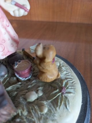 Statuina con piedistallo