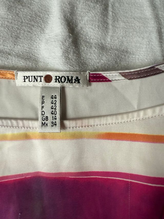 Camiseta Punto Roma multicolor