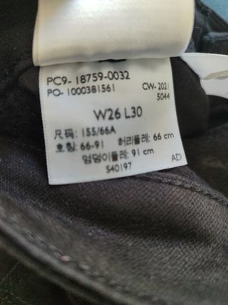 Levi's 725 - Vaqueros negros