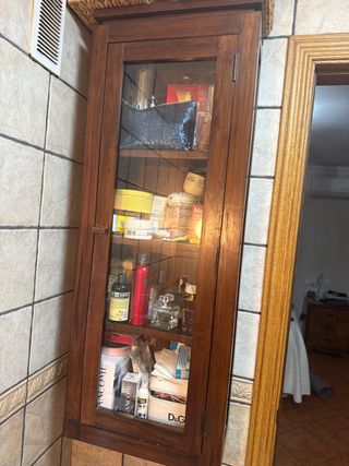 Mueble baño Banak - 120x45 marrón