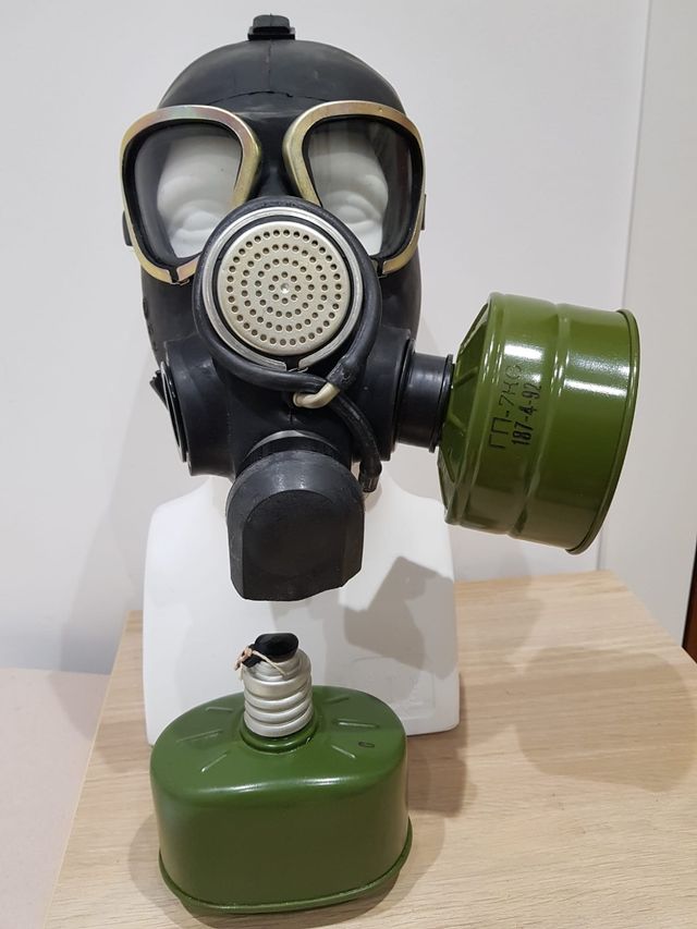 Máscara antigas GP-7 URSS