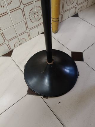 Jaula pajaros vintage roja y negra