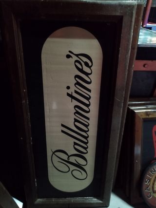 Cuadros vintage Ballantine's y Jim Beam