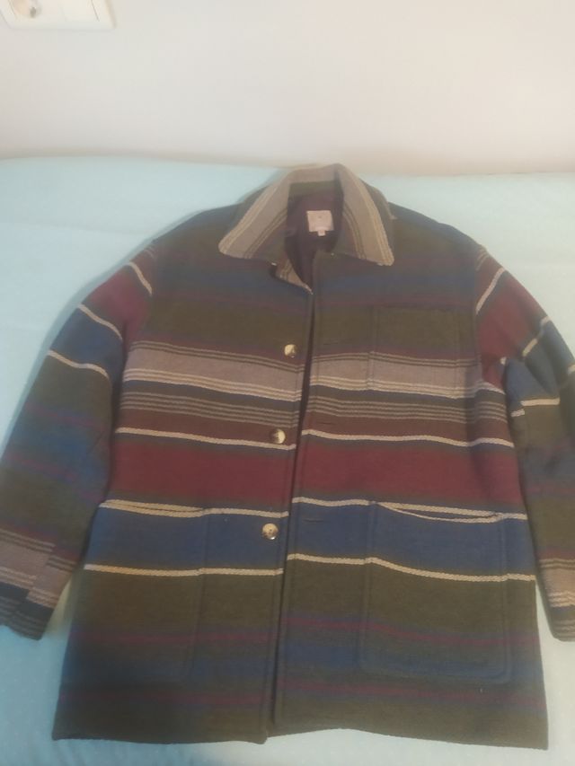 Abrigo vintage multicolor