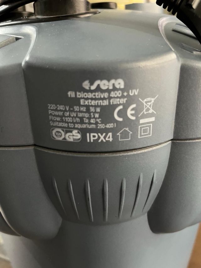 Filtro acuario externo