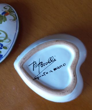 Scatolina a forma di cuore