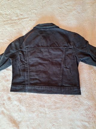 Casaco Jeans Curto Preto