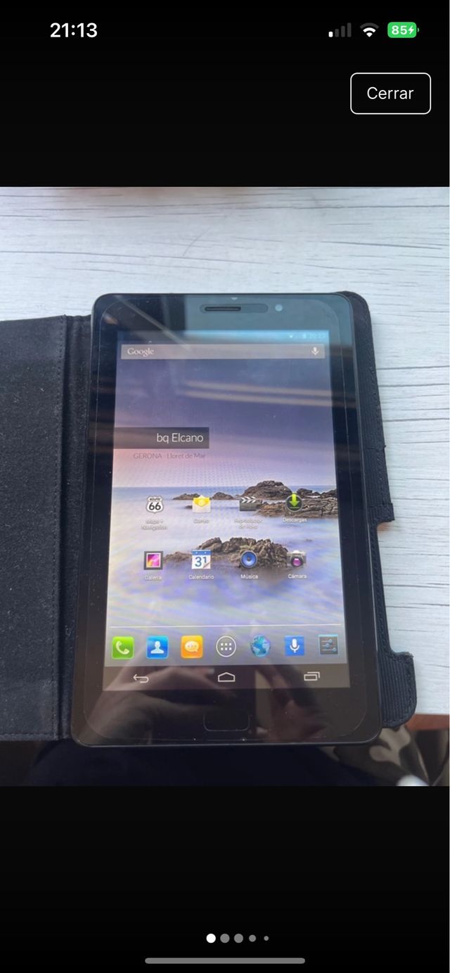 Tablet bq Elcano - Negra