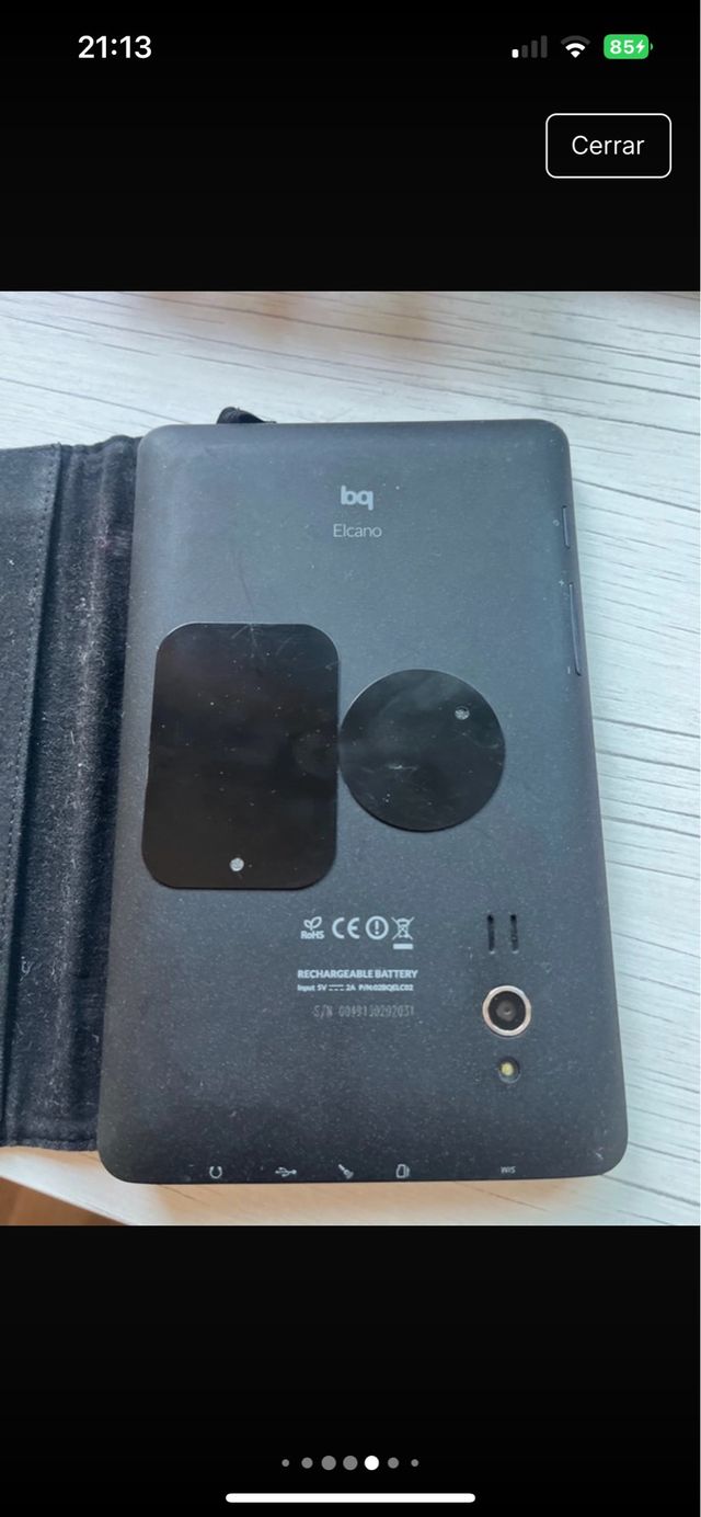 Tablet bq Elcano - Negra