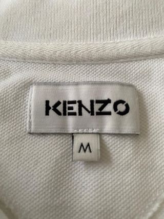 Polo Kenzo blanco talla M
