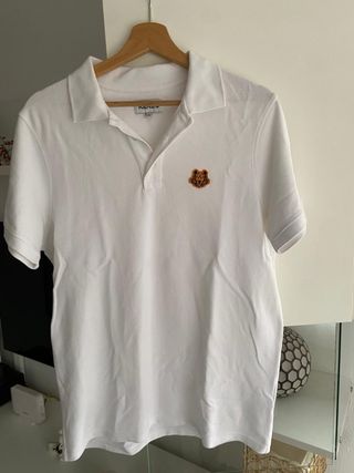 Polo Kenzo blanco talla M