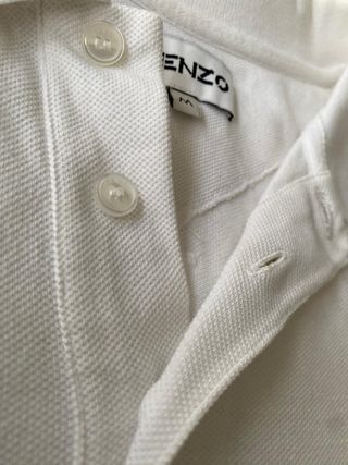 Polo Kenzo blanco talla M